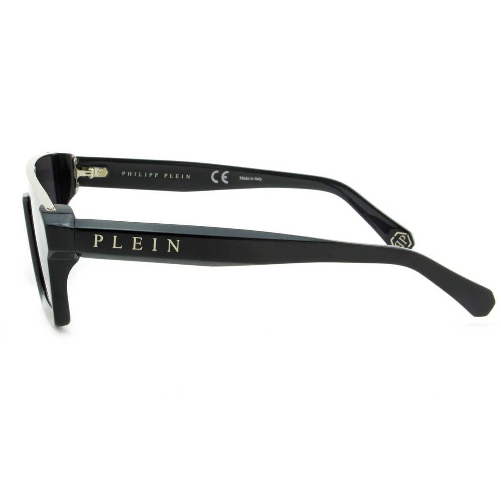 Men Black Square Shield Sunglasses SPP006M-0700