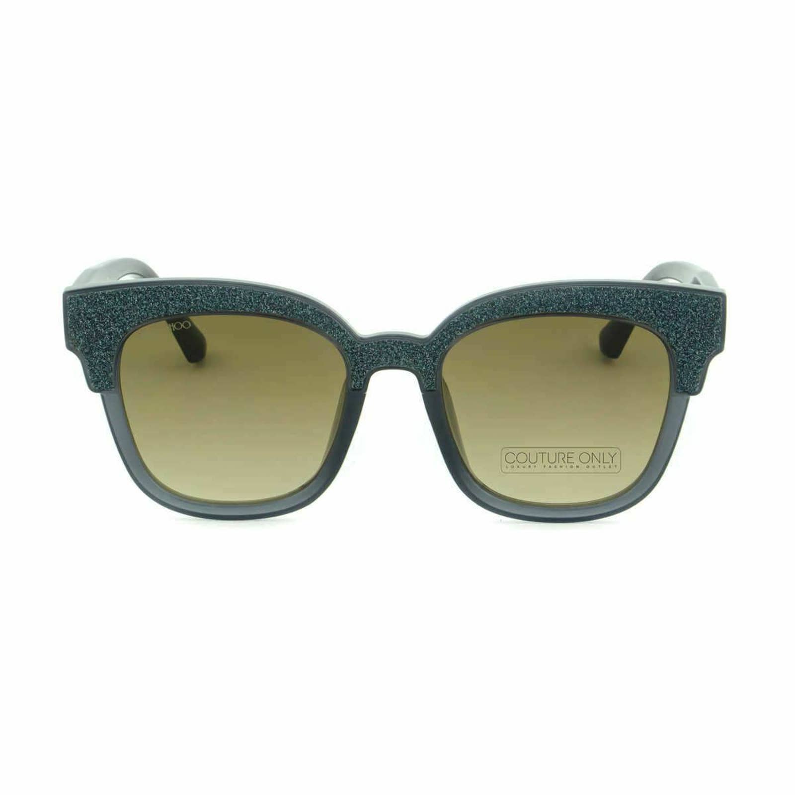 Women Gray Glitter Cat-Eye Sunglasses MAYELAS-018V