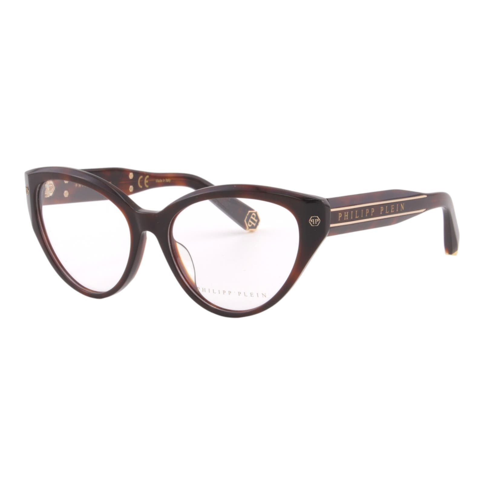Women Designer Glasses VPP052-0752 Havana Brown Cat-Eye Optical Frame