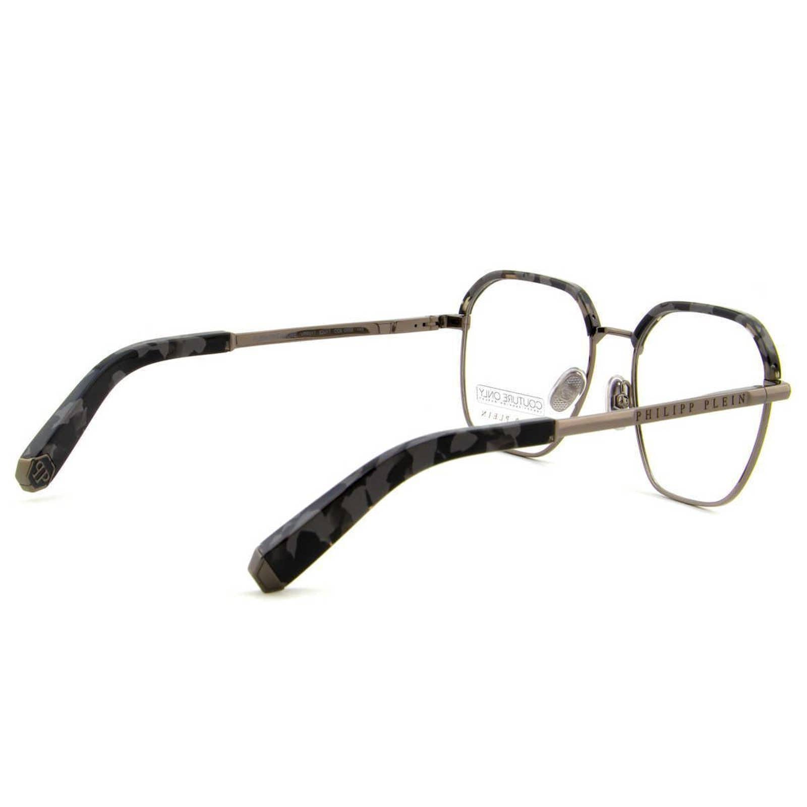 Men Optical Geometric Square Gunmetal Glasses VPP017M-0568
