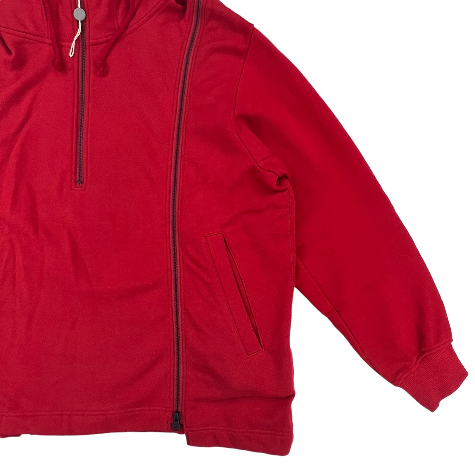 White Mountaineering Men Red Hoodie US XL Long Sleeves Sweatshirt