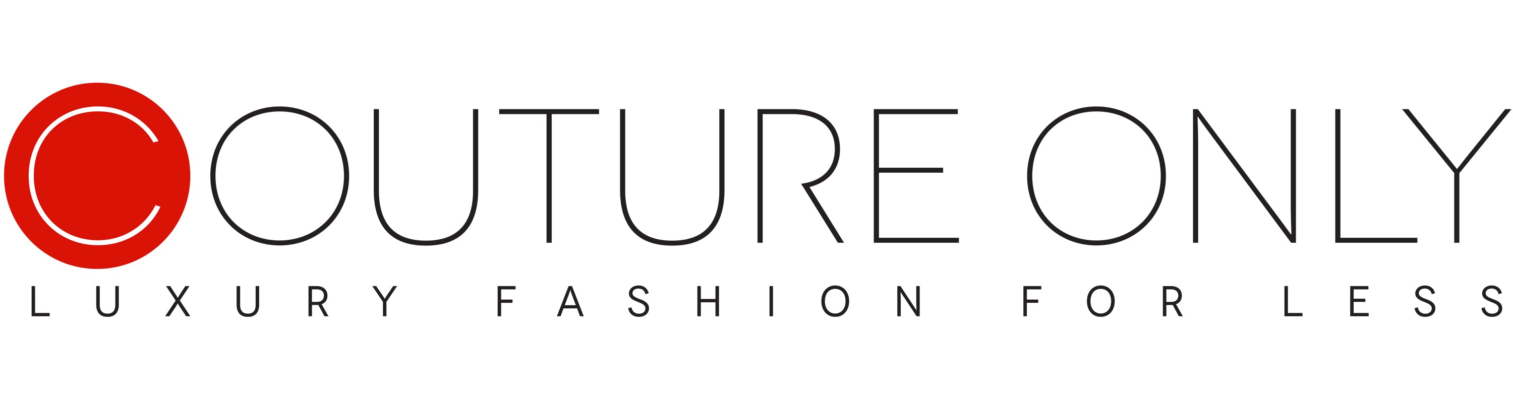 Couture Only Luxury Fashion For Less Logo