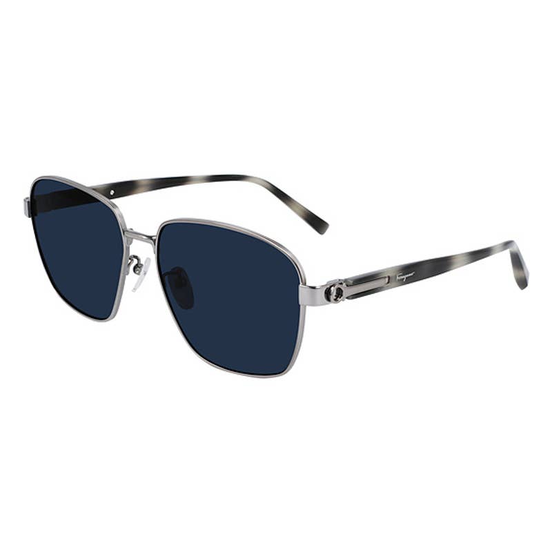 Men Square Gunmetal Titanium Sunglasses SF502SA-035