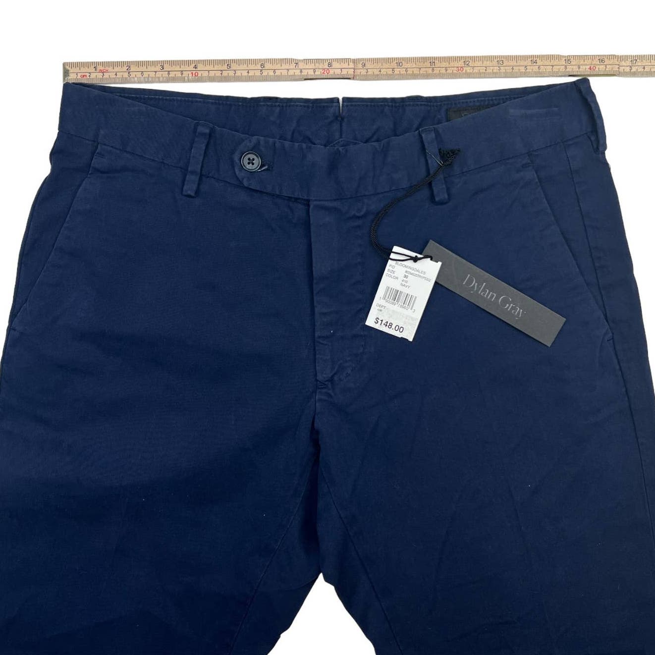 Dylan Gray Men Navy Blue Pants US 30 Casual Slim Fit