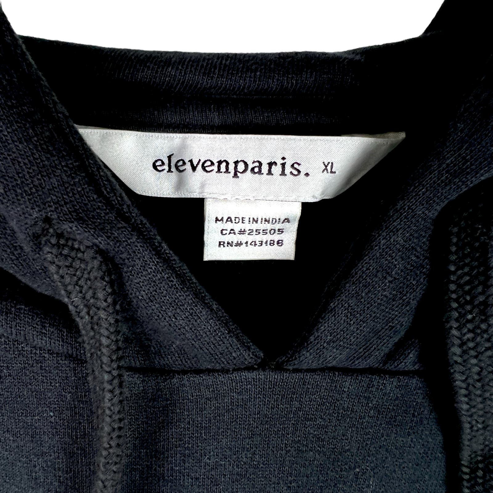 Elevenparis Men Black Sweater US XL Gremlins Print Hoody