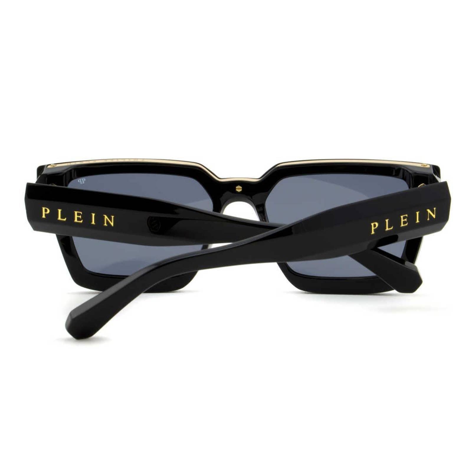 Men Black Square Sunglasses SPP005M-0700