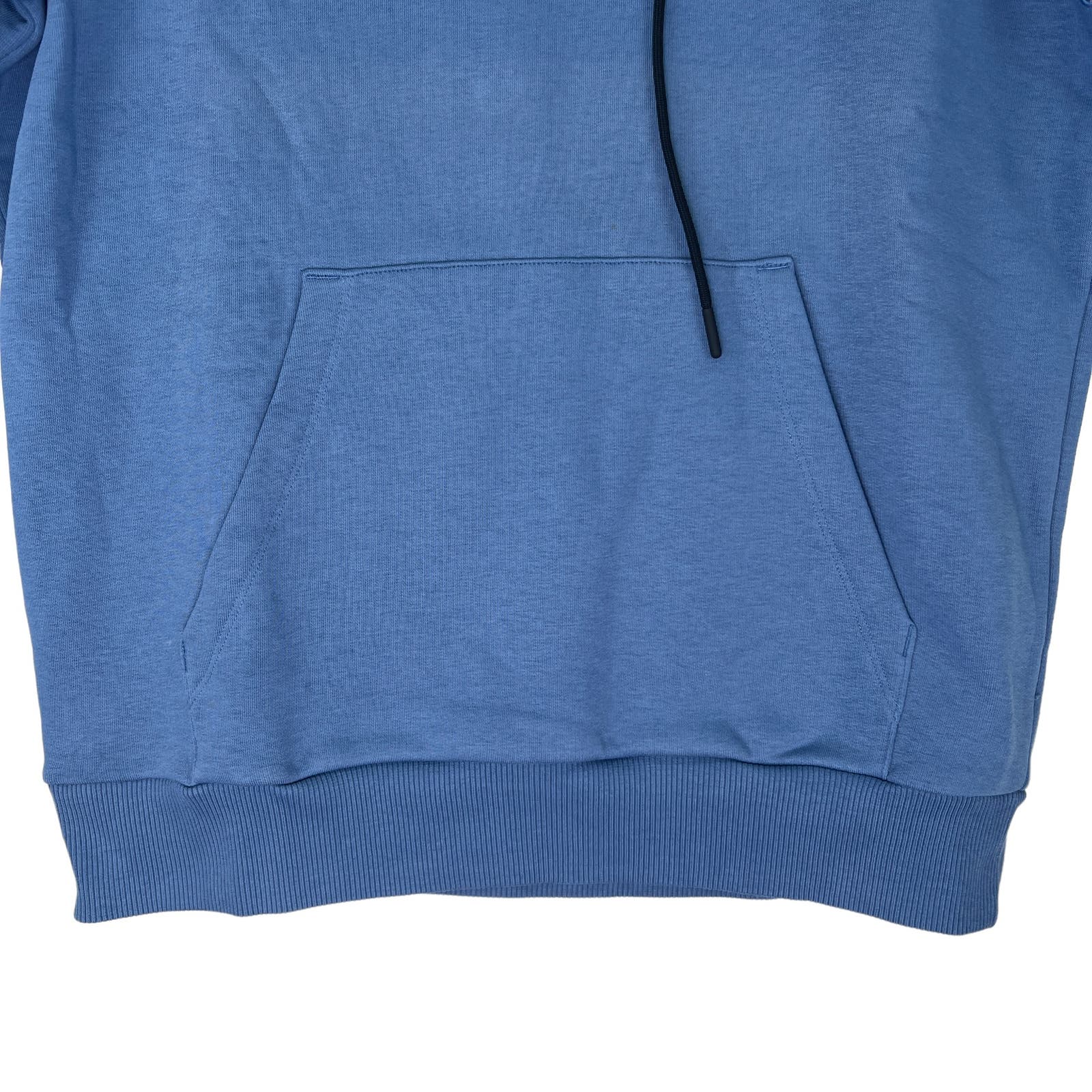 Theory Men Blue Dust Hoodie US S Pull-On Sweatshirt Long Sleeves