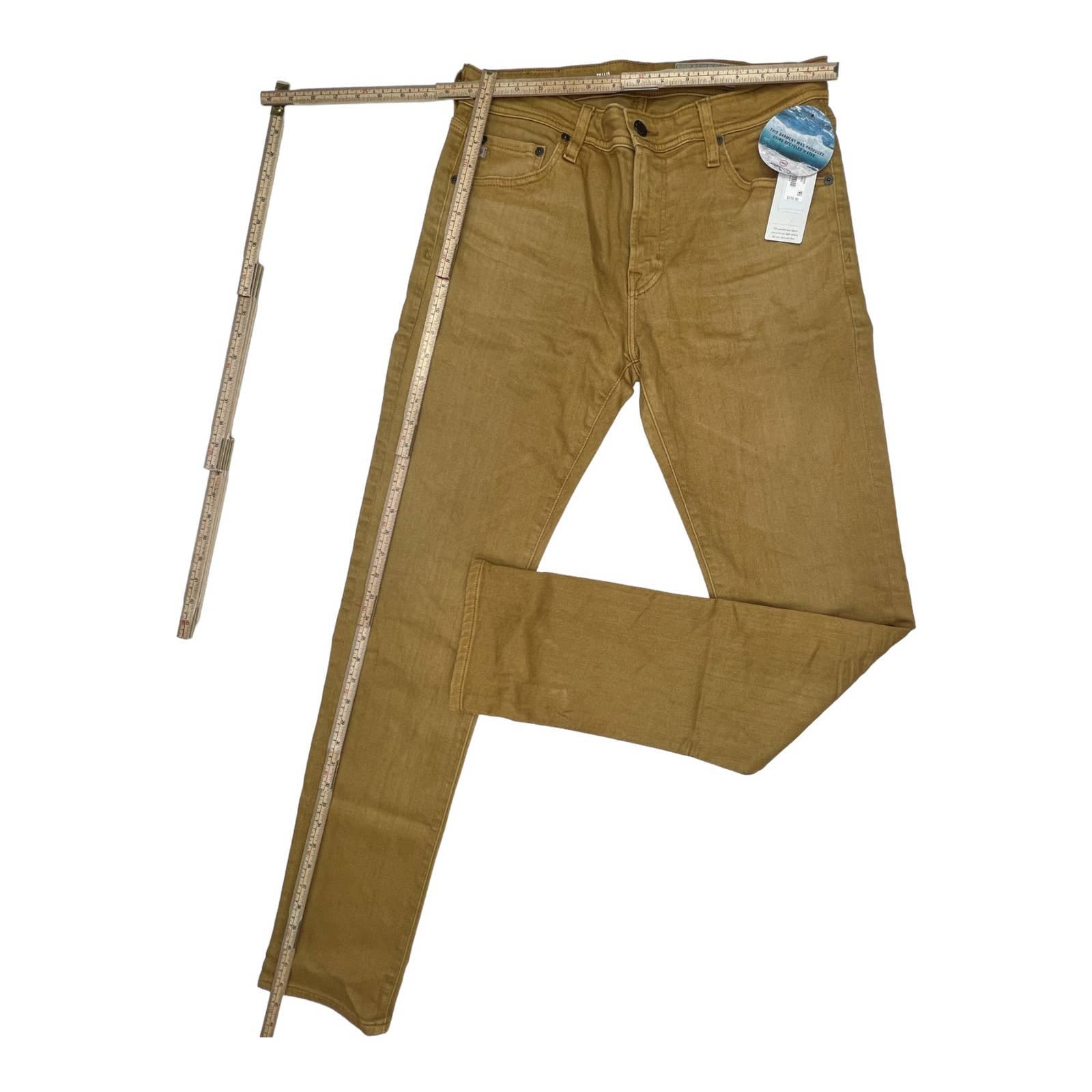 AG-ED Denim Tellis Men Brown Jeans US 32 Slim Fit Casual Cotton