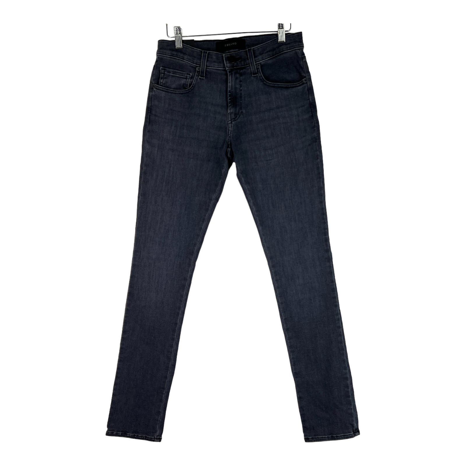 J Brand Women Grey Charcoal Slim Jeans US 28 Skinny Fit
