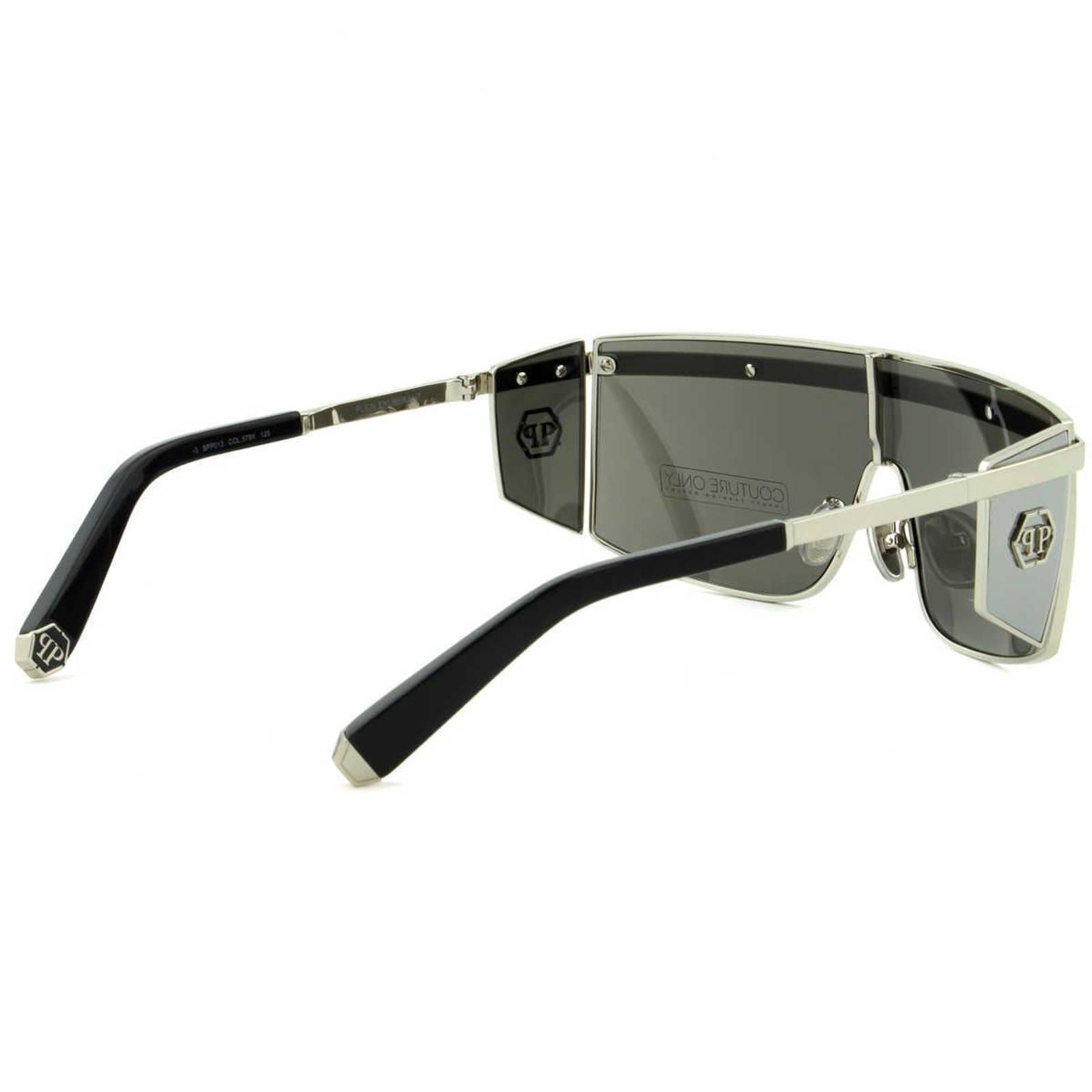 Women Silver Shield Sunglasses SPP013M-579X