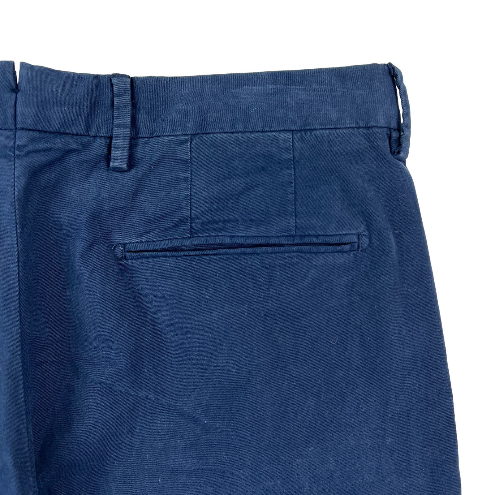 Dylan Gray Men Navy Blue Chinos Pants Slash Pockets Classic EU 33