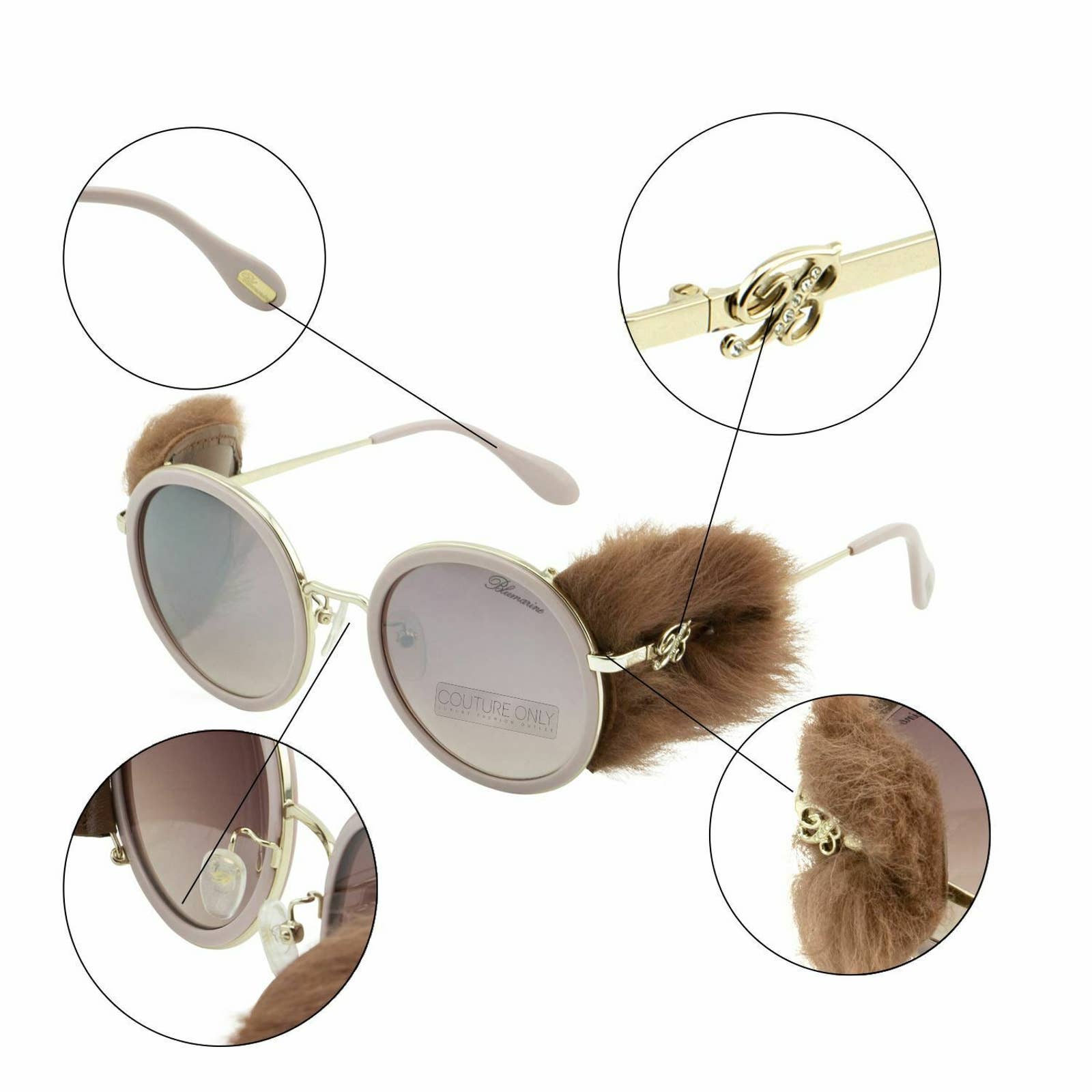 Limited Edition Women Round Sunglasses SBM109S-300X