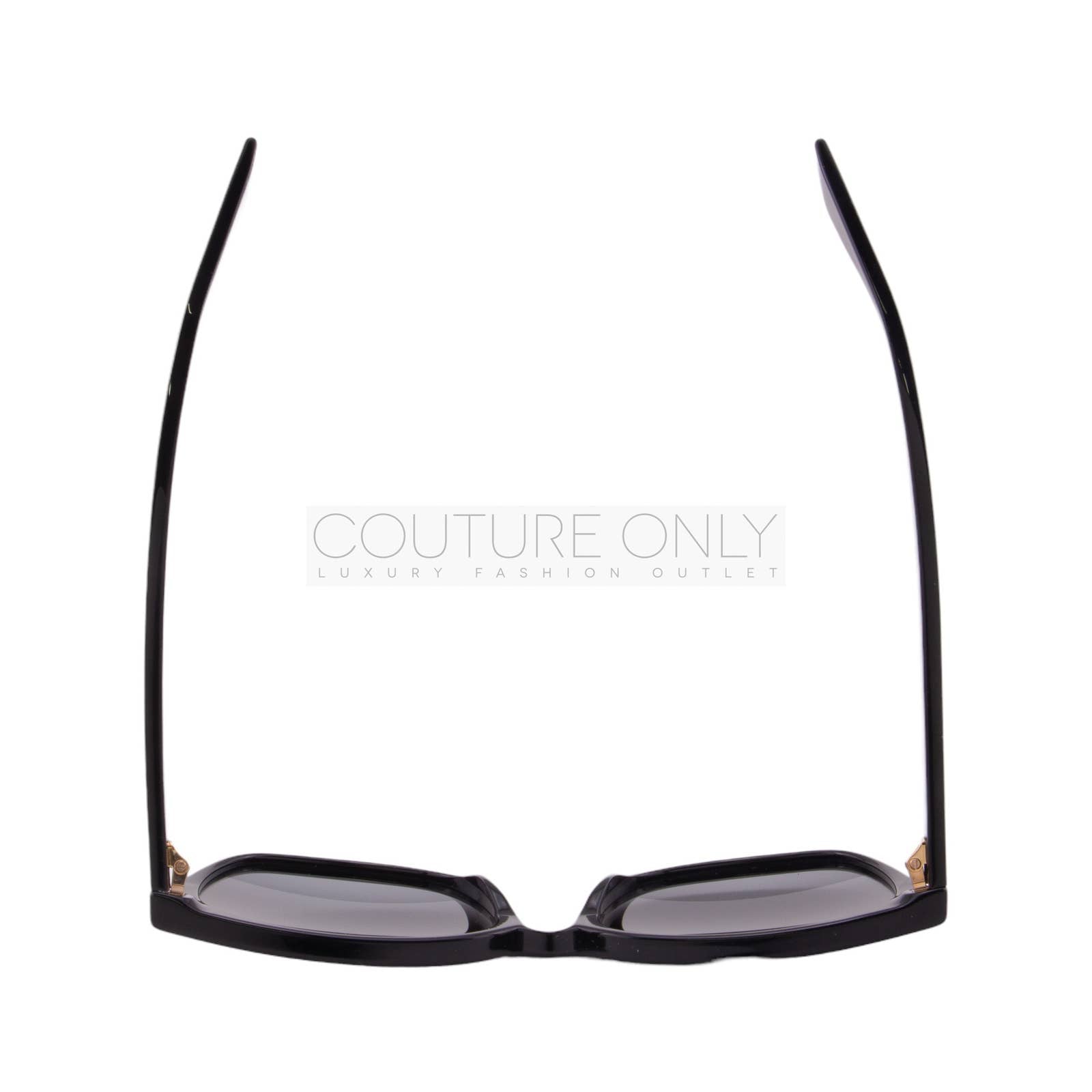 Women Black Oversized Square Sunglasses GG0022S-001