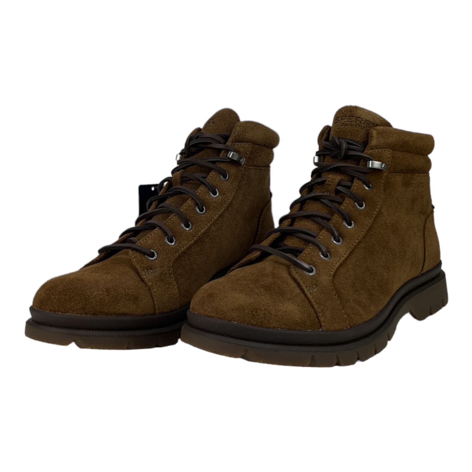Sperry Men US 9.5 Watertown LTT Outdoor Brown Suede Boots