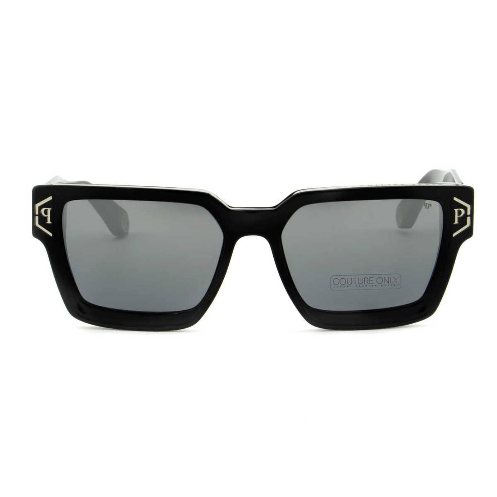 Men Black Square Sunglasses SPP005M-700X