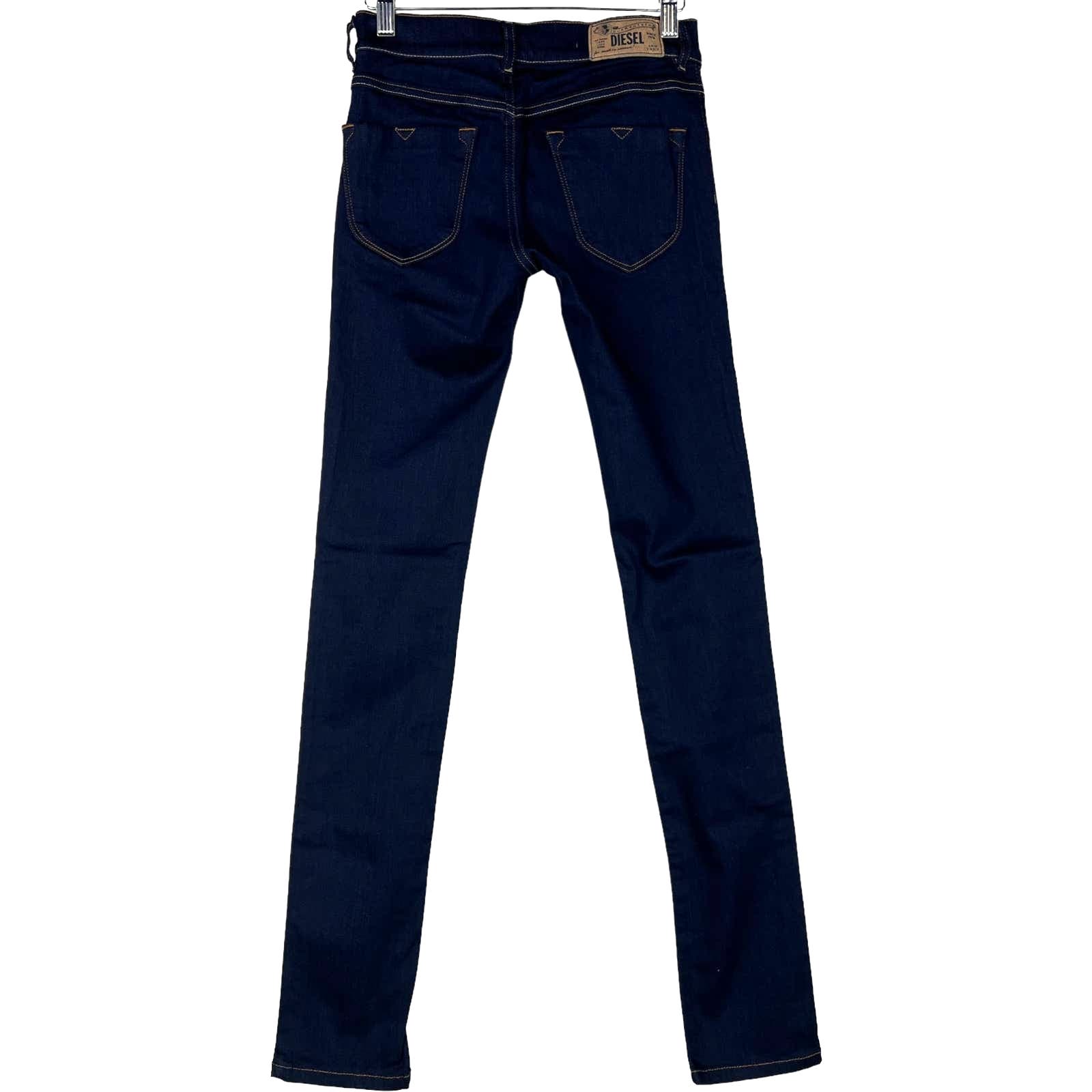 Diesel Women Denim Blue Jeans EU 26 Skinny Casual Cotton