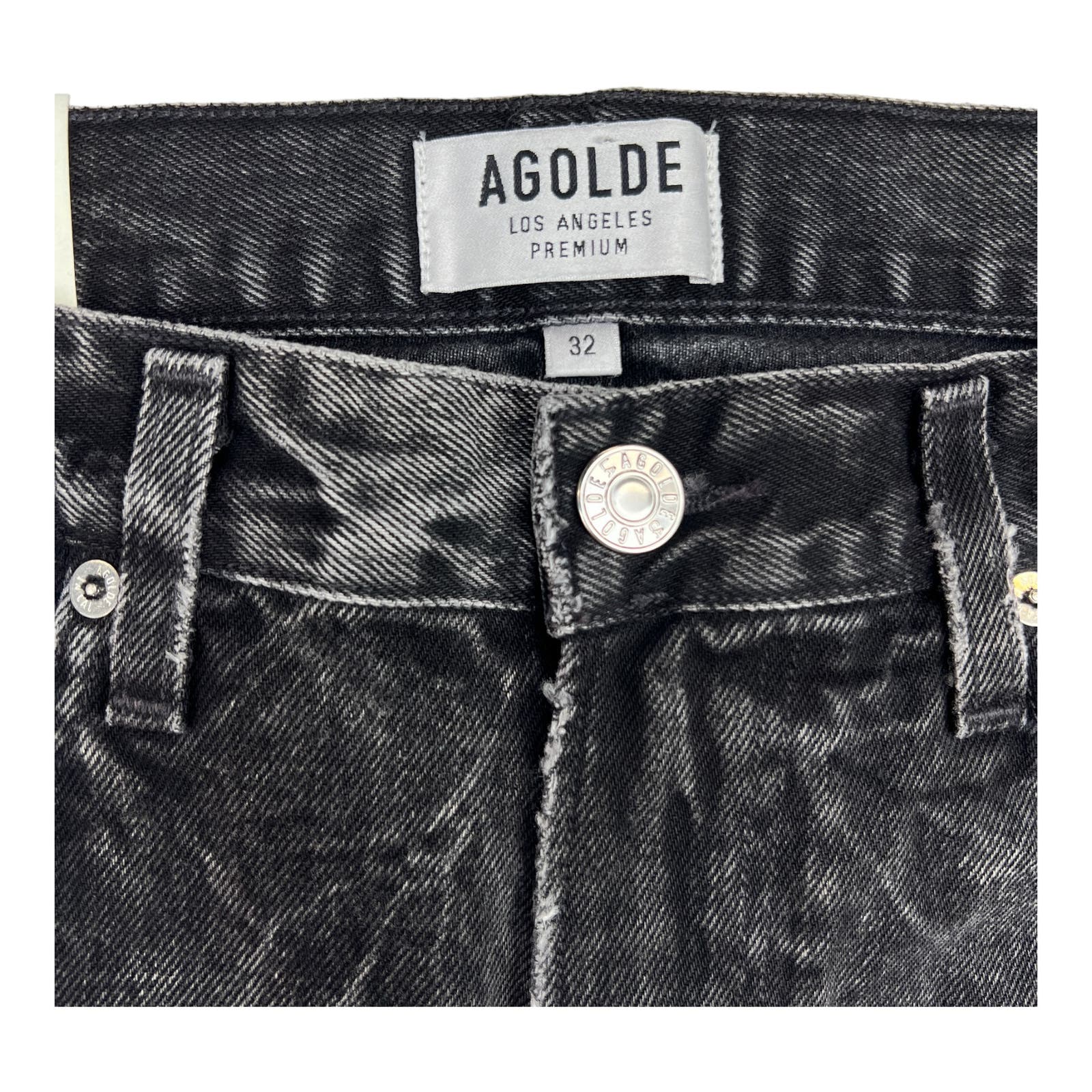 Agolde Men Jeans US 32 Tapered Slim Fit Denim Casual Cotton