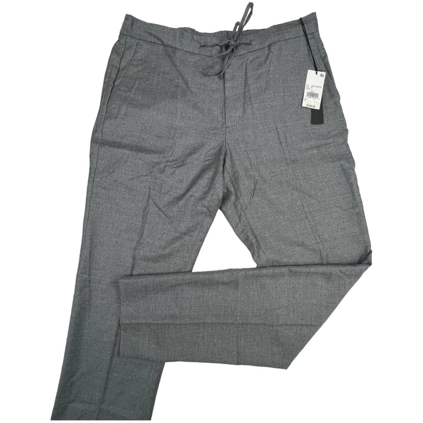 Dylan Gray Men Grey Wool Slim Fit US 34 Sweatpants