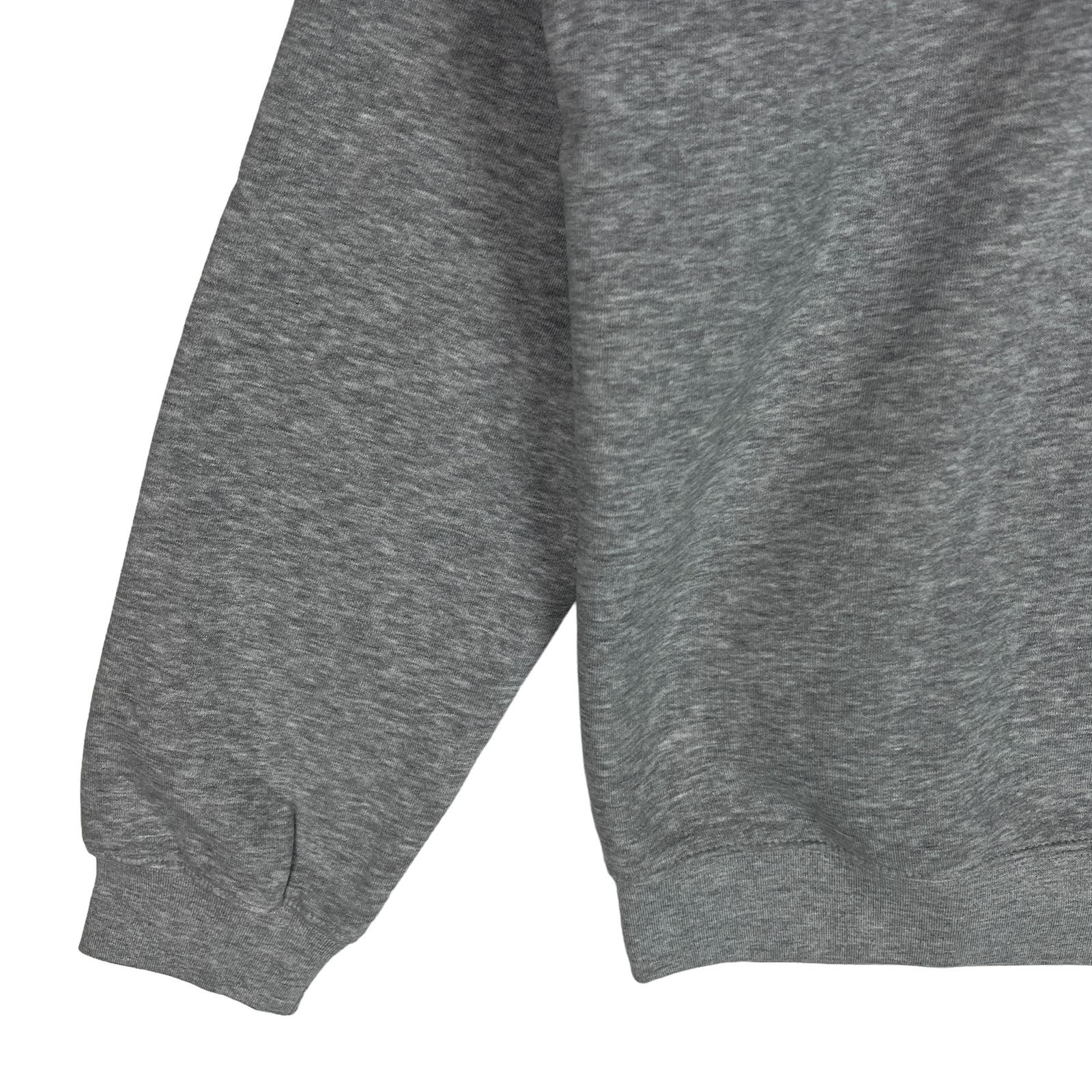 Miyuki Zoku Men Grey Crew Neck US L Cotton Sweatshirt Fleece Inner