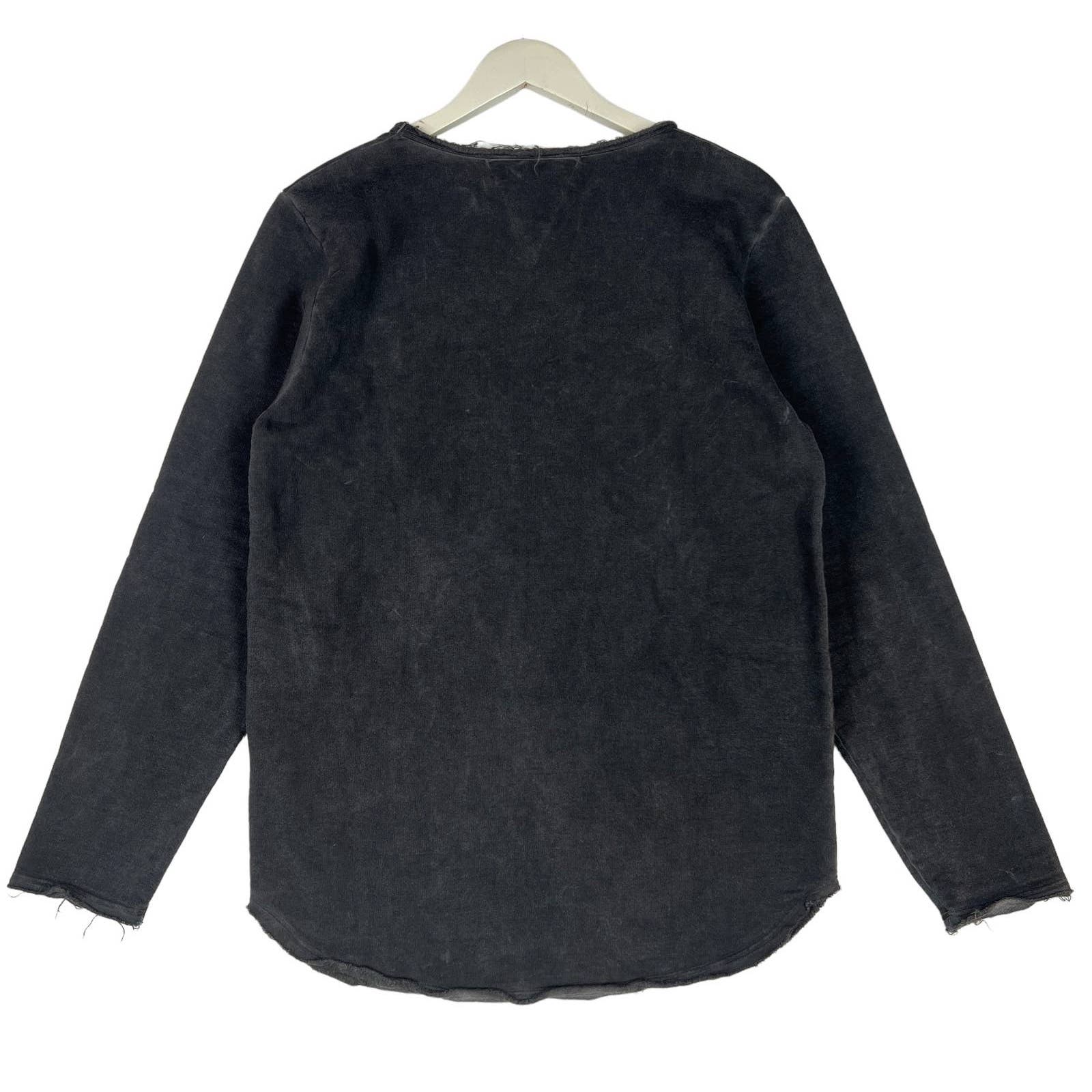 Mods London Men Dark Grey Sweatshirt US L Long Sleeve
