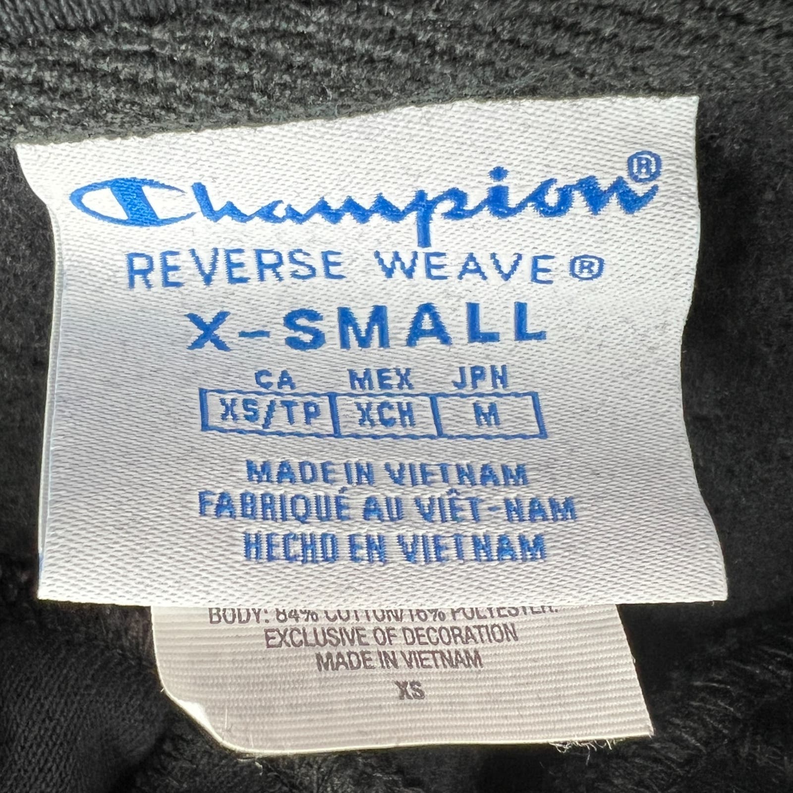 Champion Men Black Hoody US XS Coca-Cola Sweatshirt