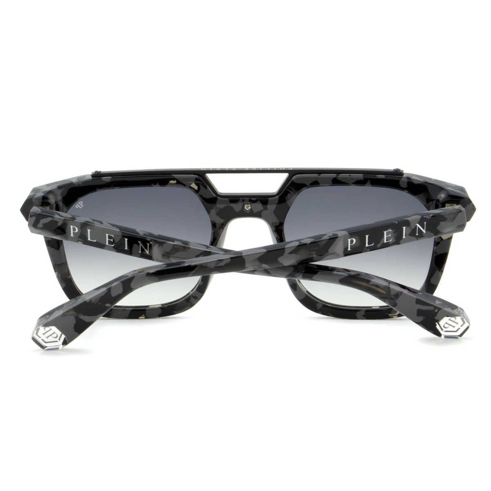 Men Camo Square Sunglasses SPP001M-0721 Gray Lens
