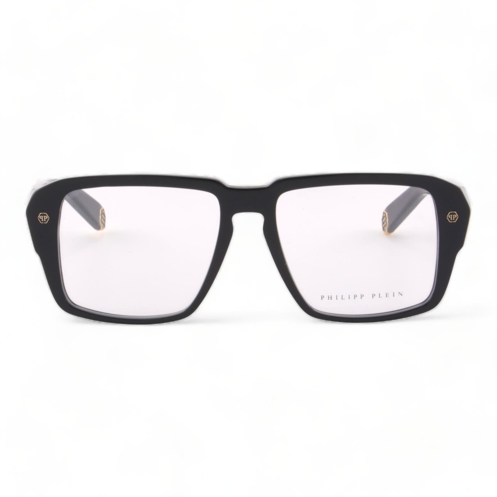 Men Square Glasses VPP081-0700 Black Acetate Optical Frame