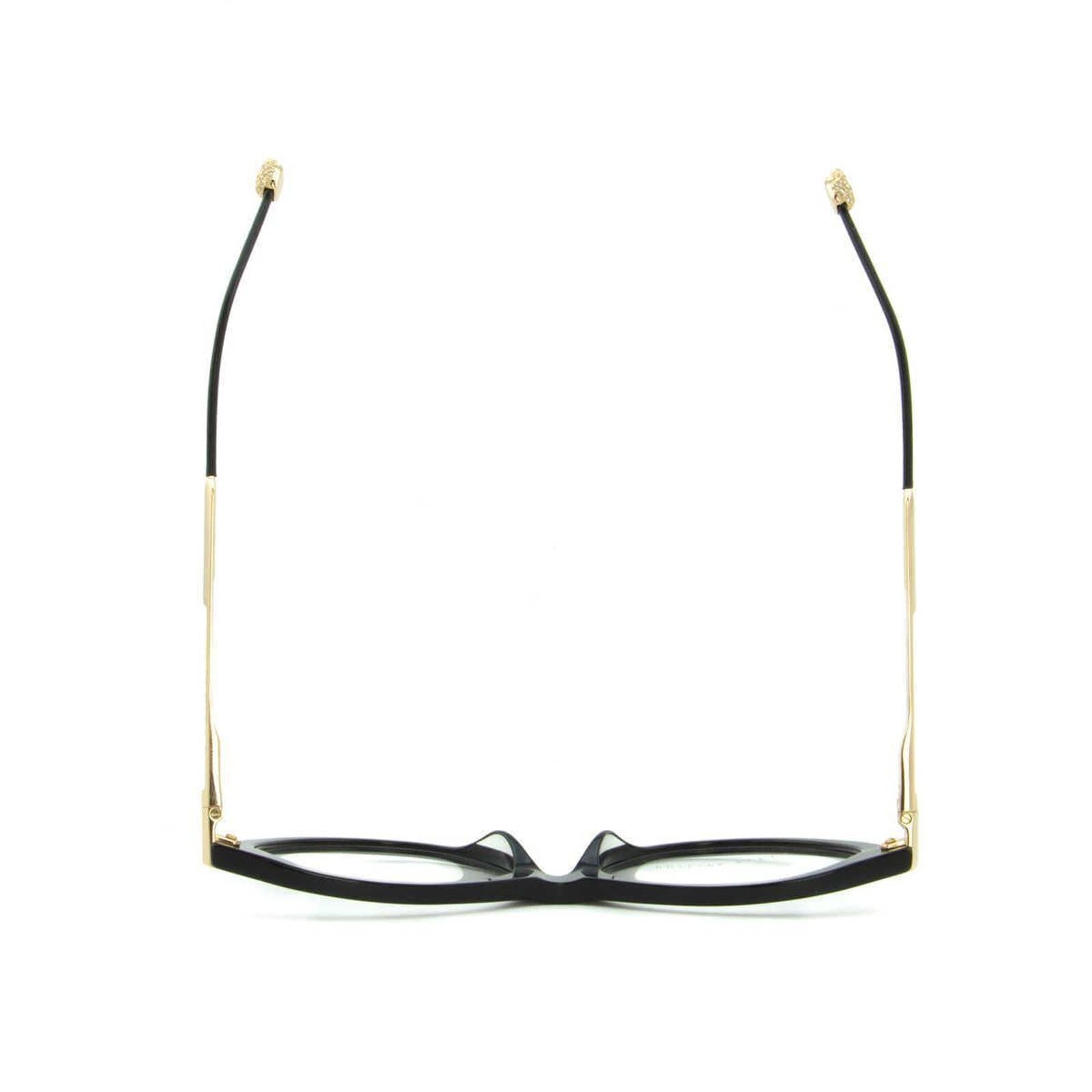 Women Optical Cat Eye Glasses VPP037S-0700 Black & Gold Frame