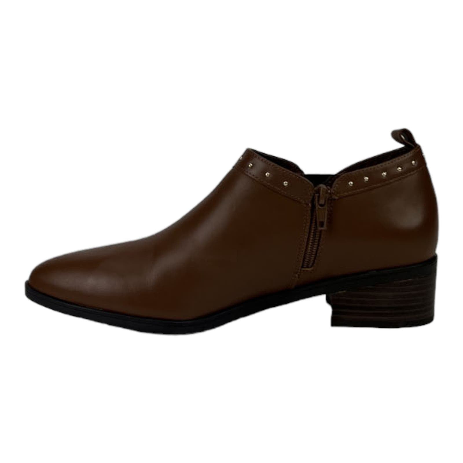 Bella Vita Women US 8.5 Dark Tan Brown Leather Ankle Boot Shoes