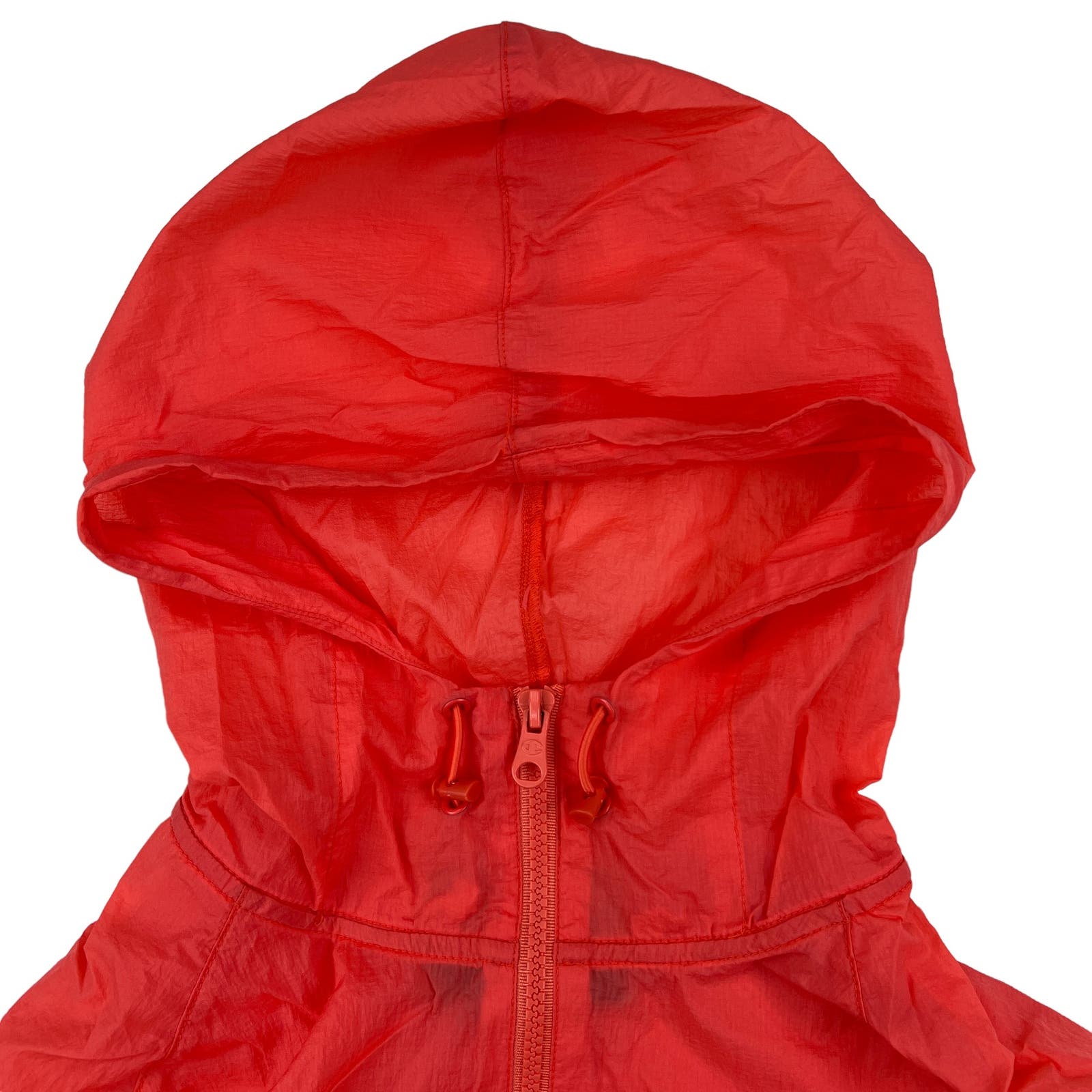 Champion Men Red Anorak US XS Hood Windbreaker