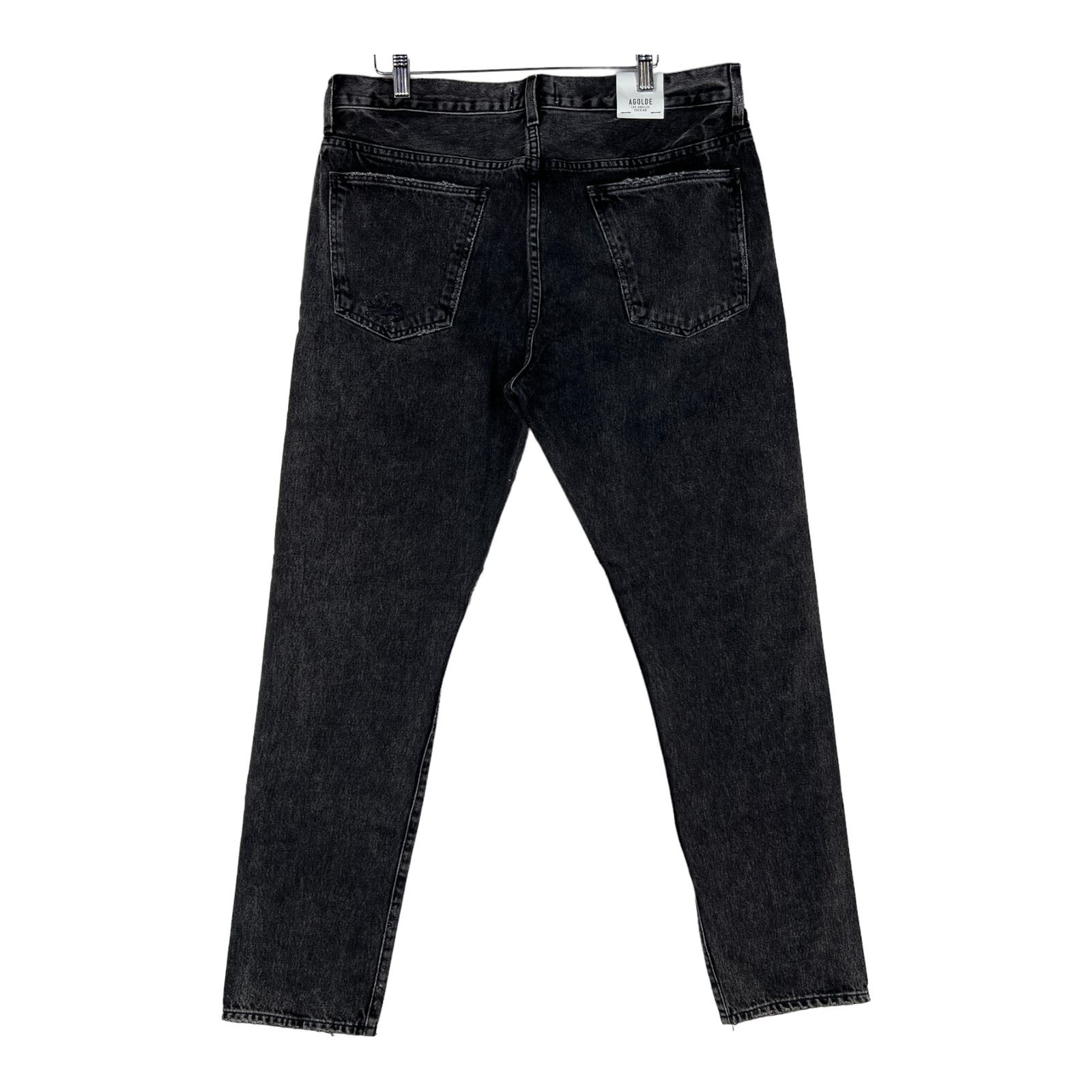 Agolde Men Jeans US 34 Slim Fit Denim Washed Cotton