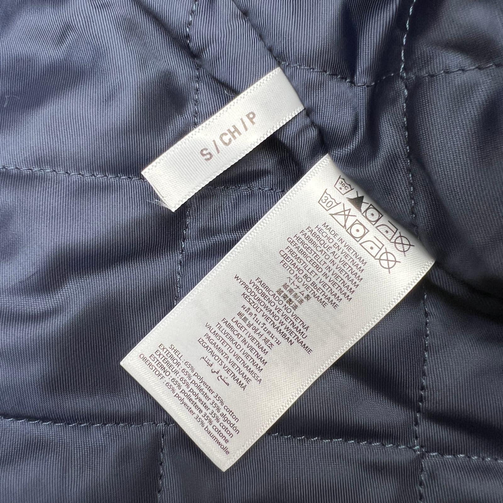 Michael Kors Men Midnight Blue Jacket US S Waterproof Coat