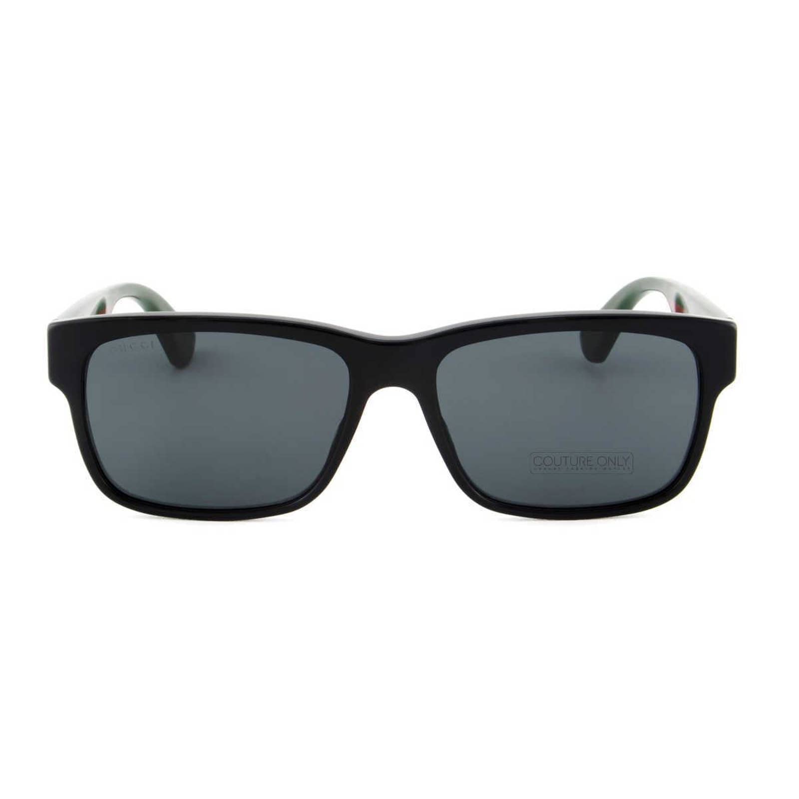 Gucci Men's Square Sunglasses: Bold Elegance with Iconic Detailing
