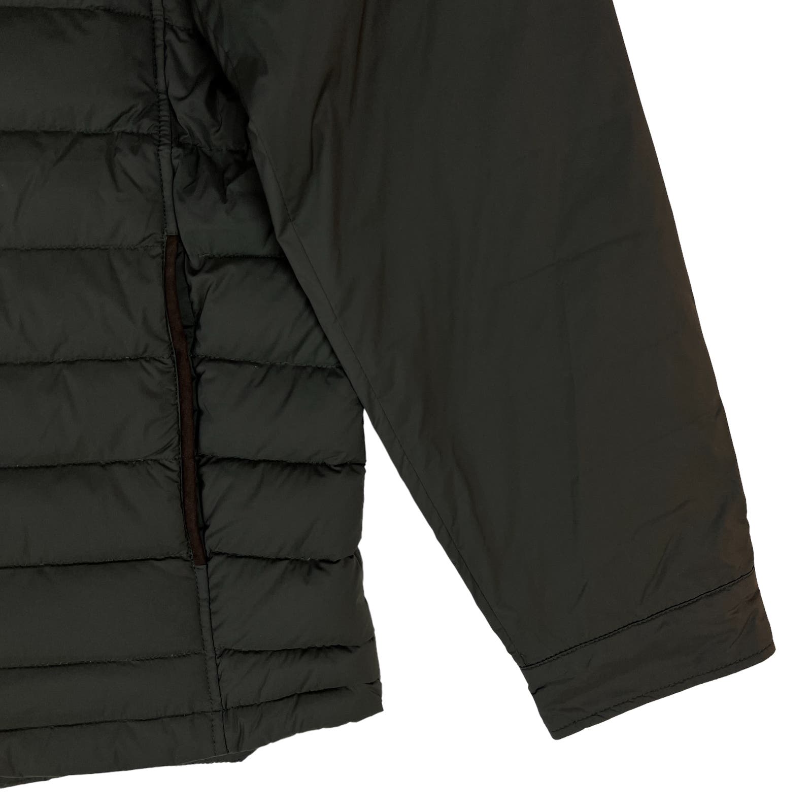 Dylan Gray Men Olive Green Down Full-Zip US L Casual Winter Puffer