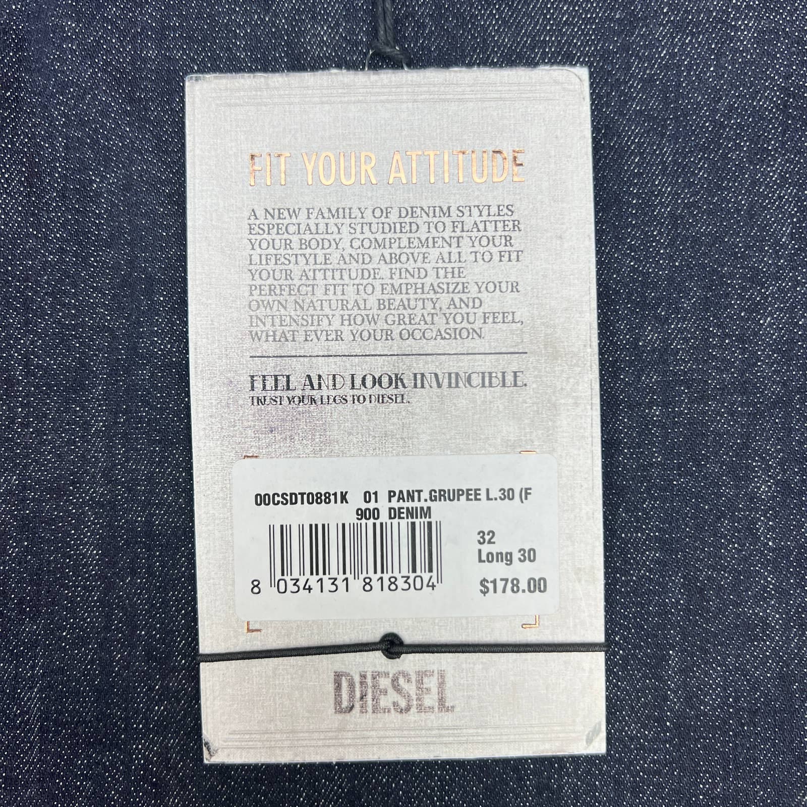 Diesel Women Denim Blue Jeans US 32 Wash Super Skinny