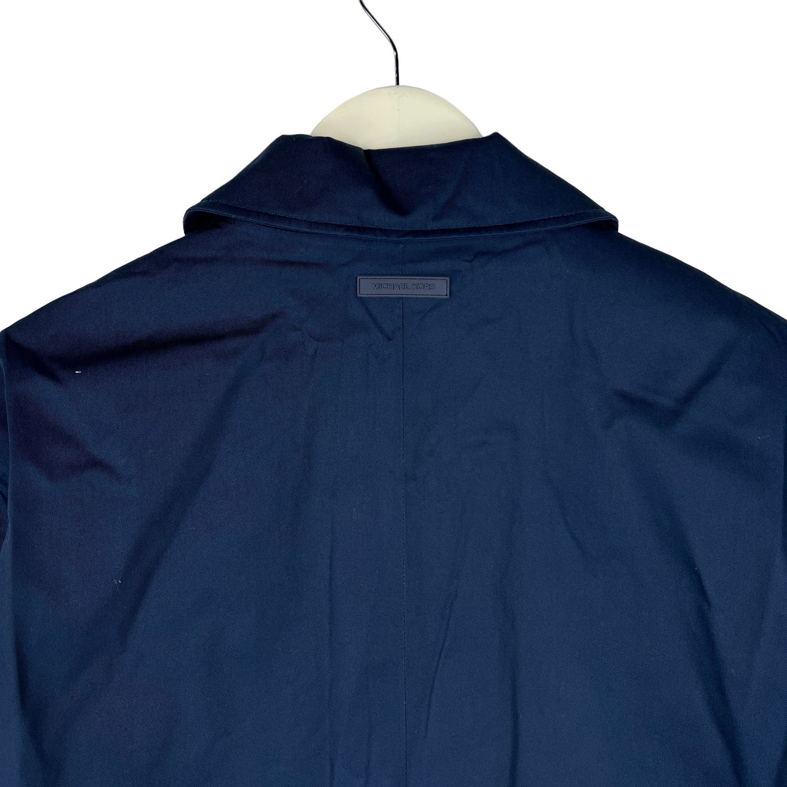 Michael Kors Men Midnight Blue Jacket US S Waterproof Coat