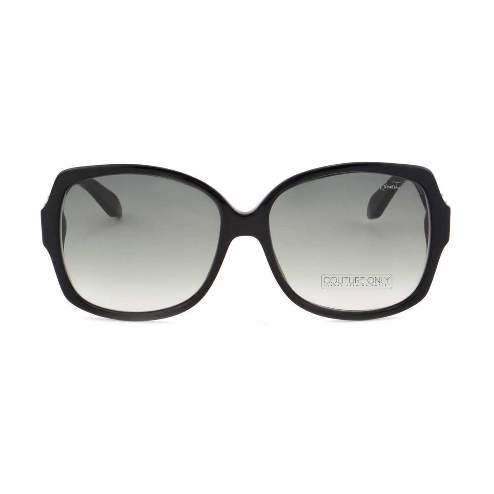 Roberto Cavalli Women Oversized Square Sunglasses RC651S-01B