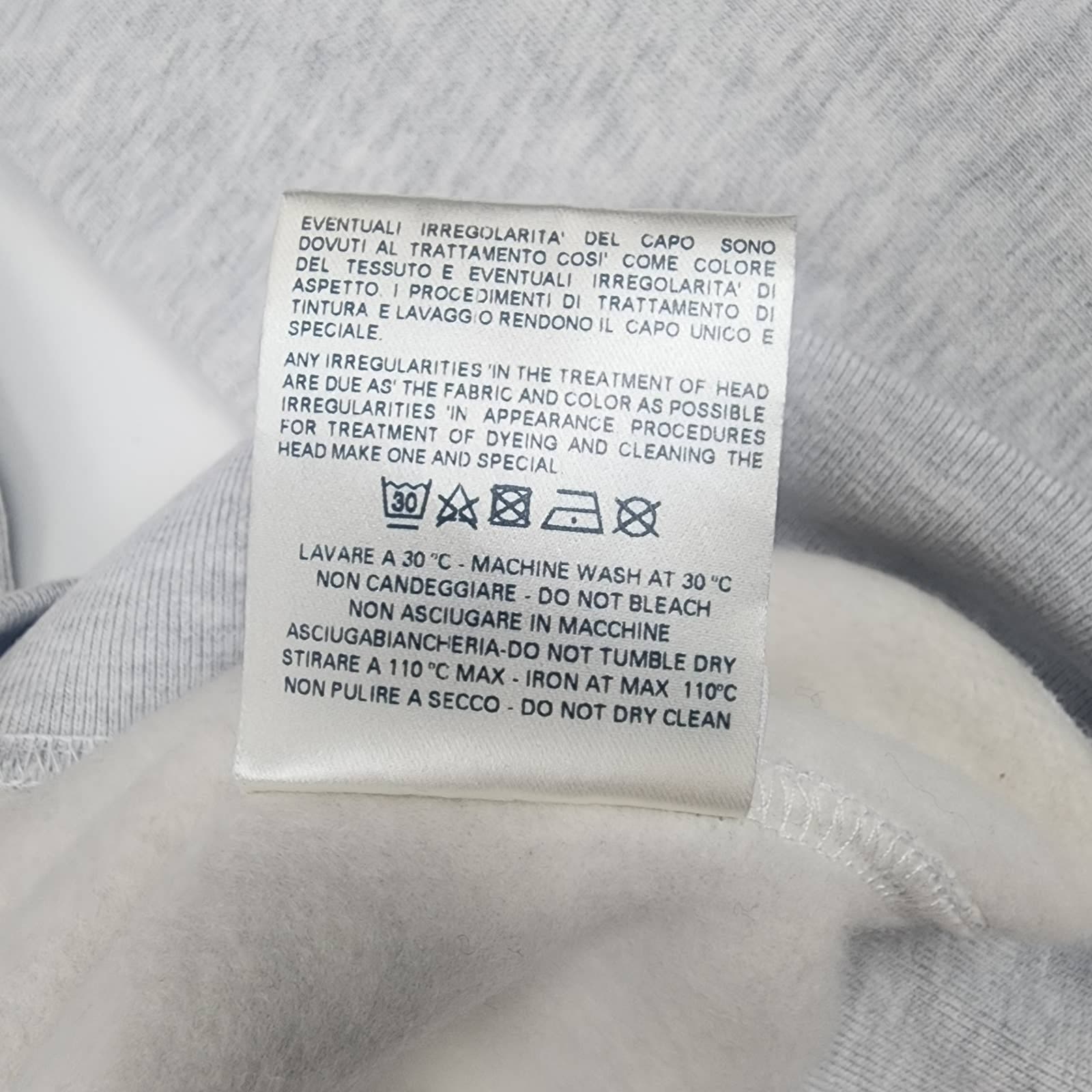 Bulk Men Grey Long Sleeve US L Cotton Sweatshirt