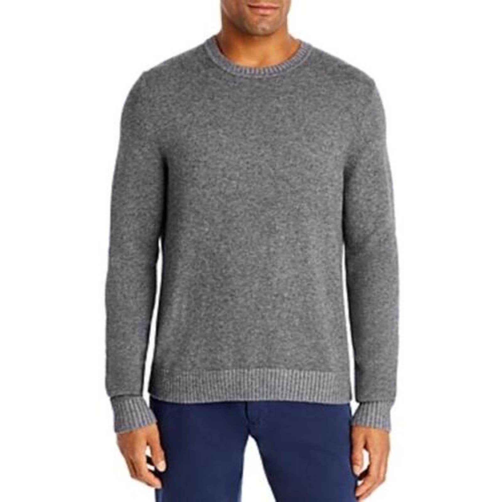 Dylan Gray Men Crewneck Wool US L Cashmere Sweatshirt