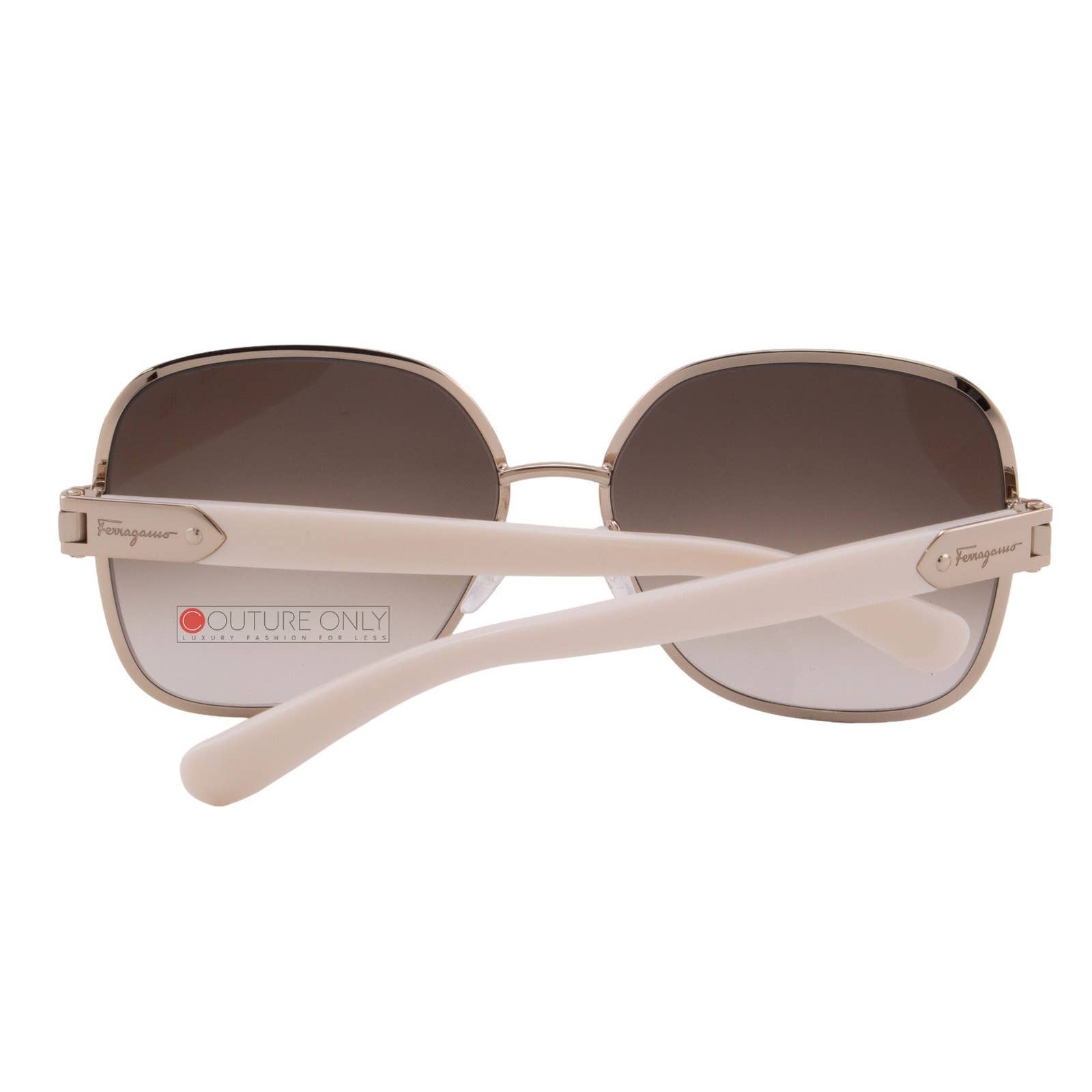 Women Oversized Rectangular Ivory Sunglasses SF150S-721