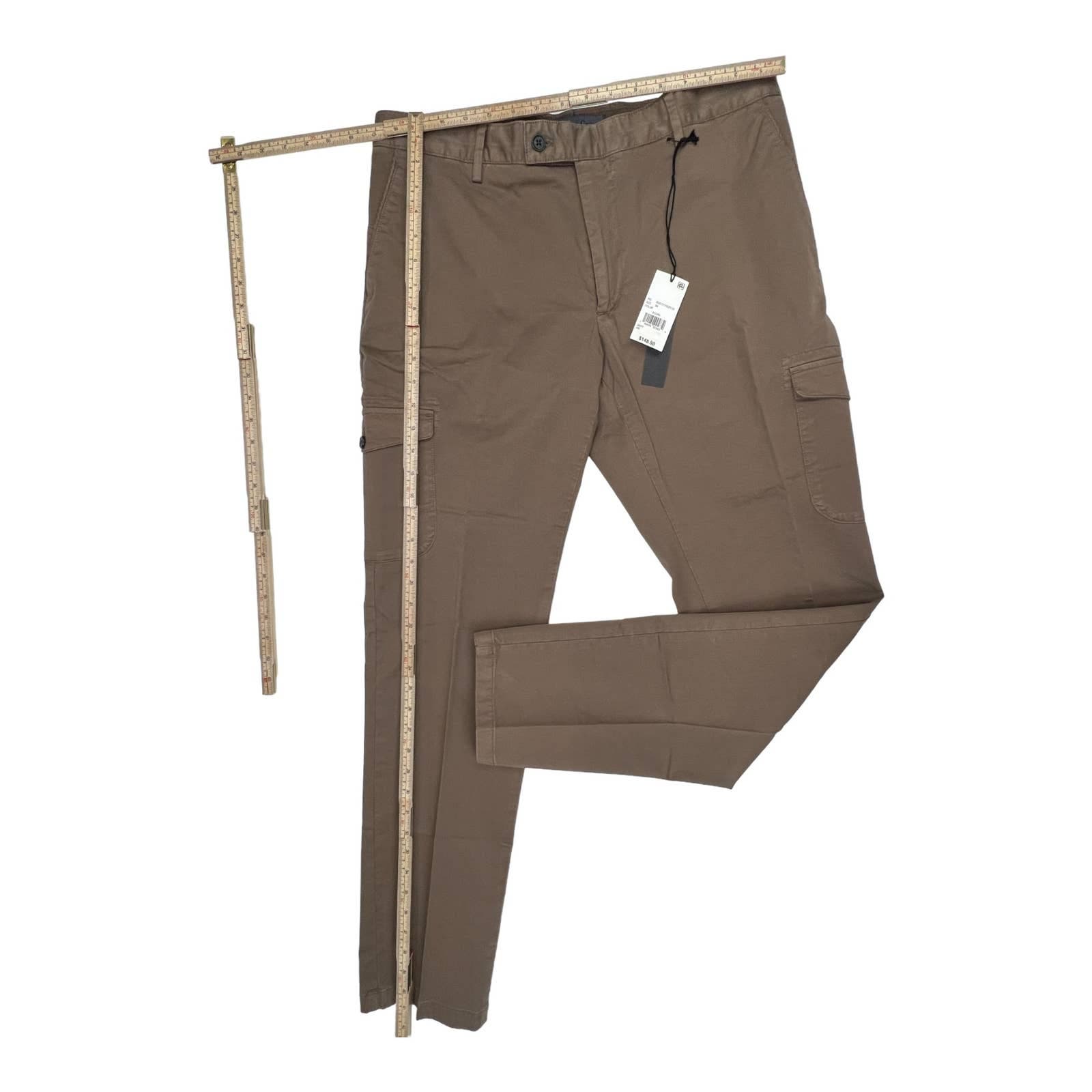 Dylan Gray Bloomingdales Men Brown Pants US 34 Regular Fit Cargo