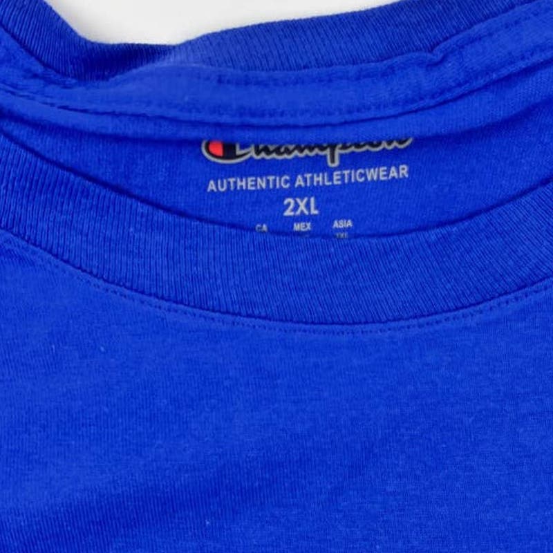 Champion Men NHL Blue T-Shirt US XXL Heritage Tee