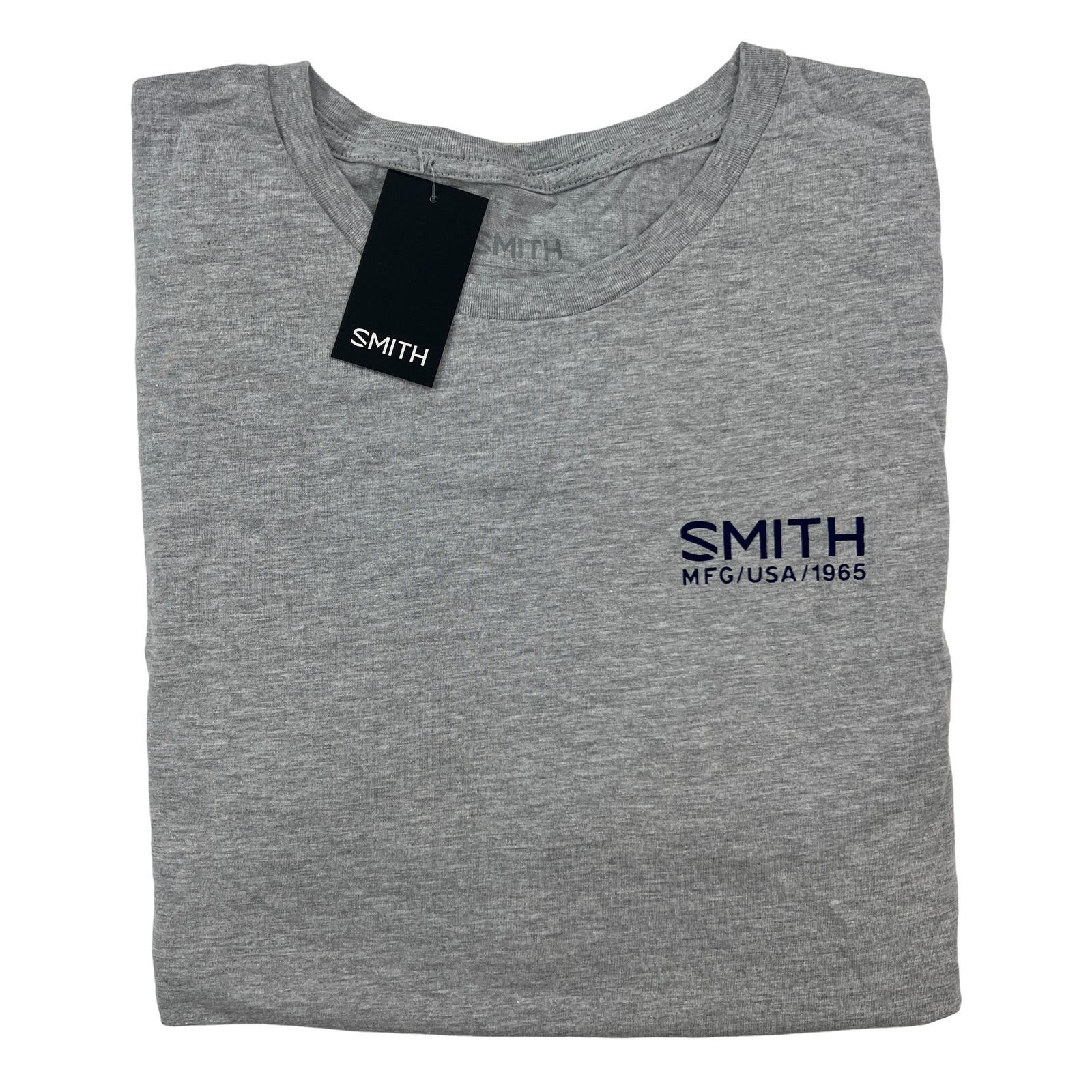 Smith Men Gray Long Sleeve US XXL Shirt Crew Neck