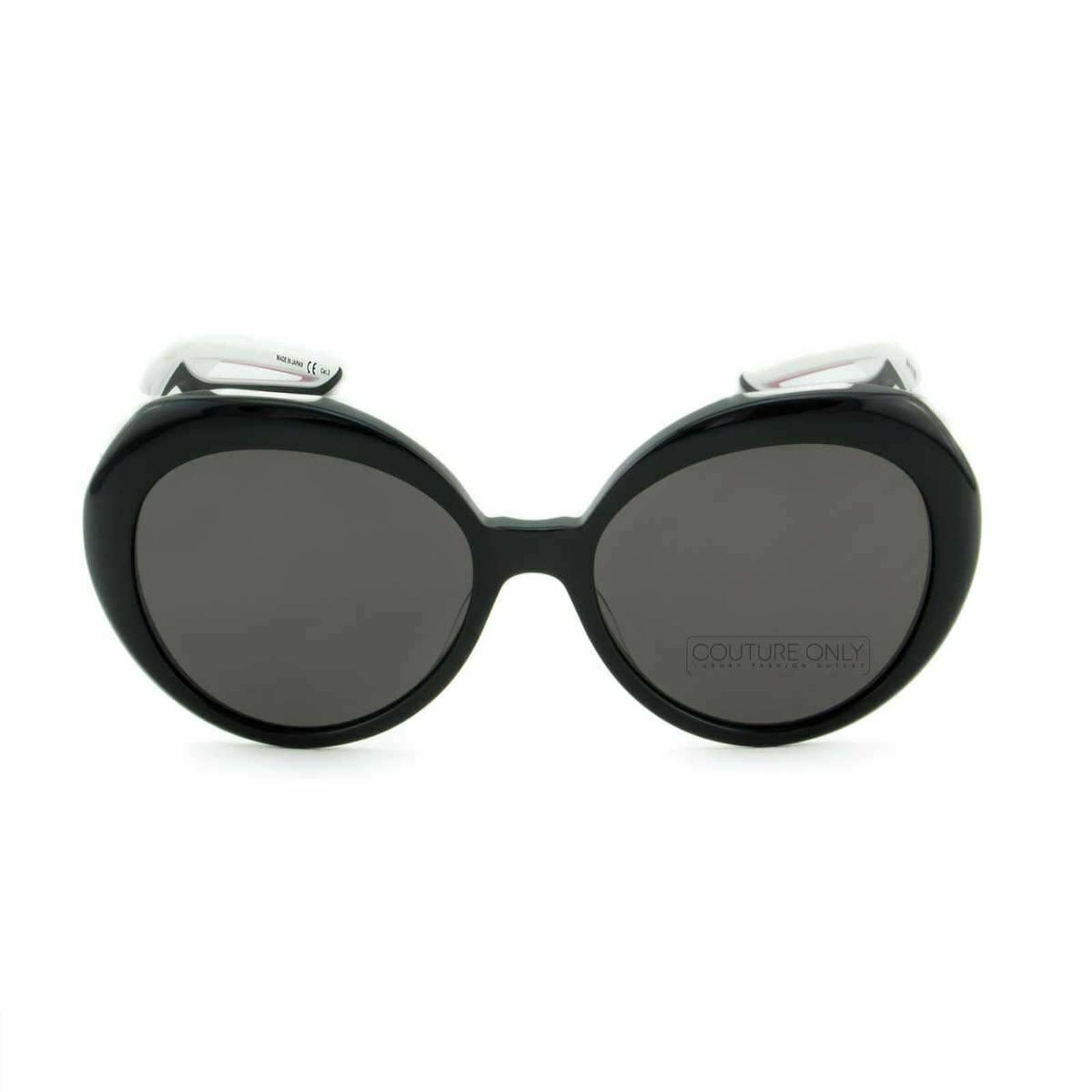Women Round Black Sunglasses BB-0024S-007