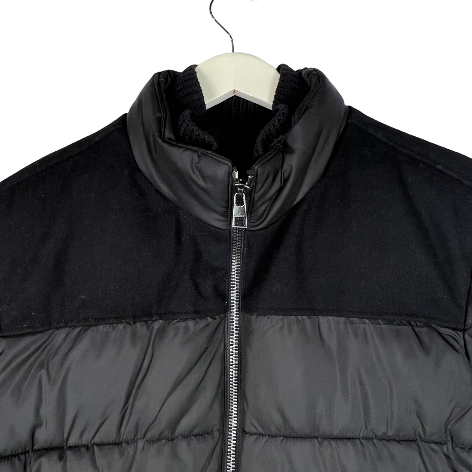 Michael Kors Men Black Heavy Puffer US XL Winter Quilted Jacket