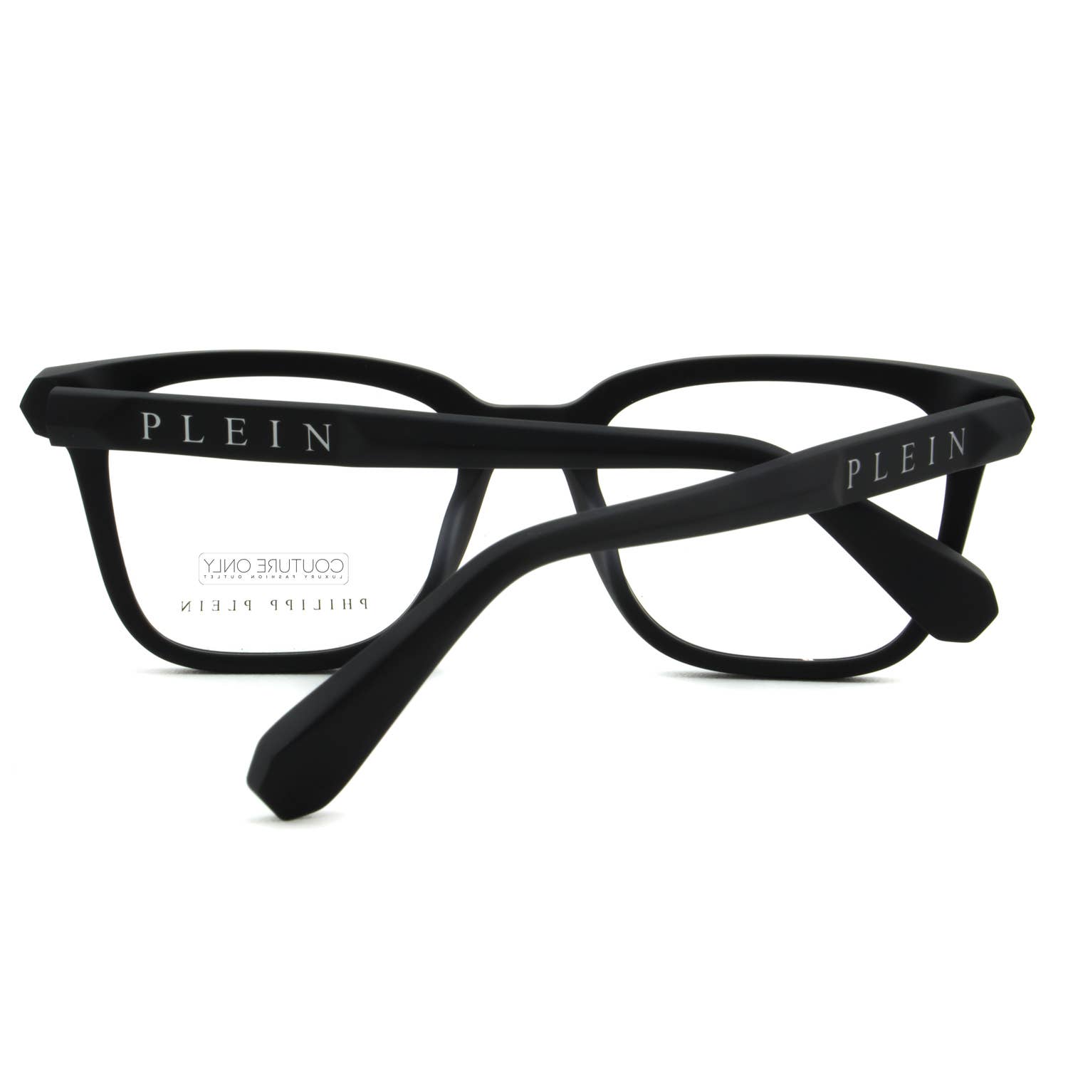 Men Optical Square Eyeglasses Matte Black Frame VPP015M-0703